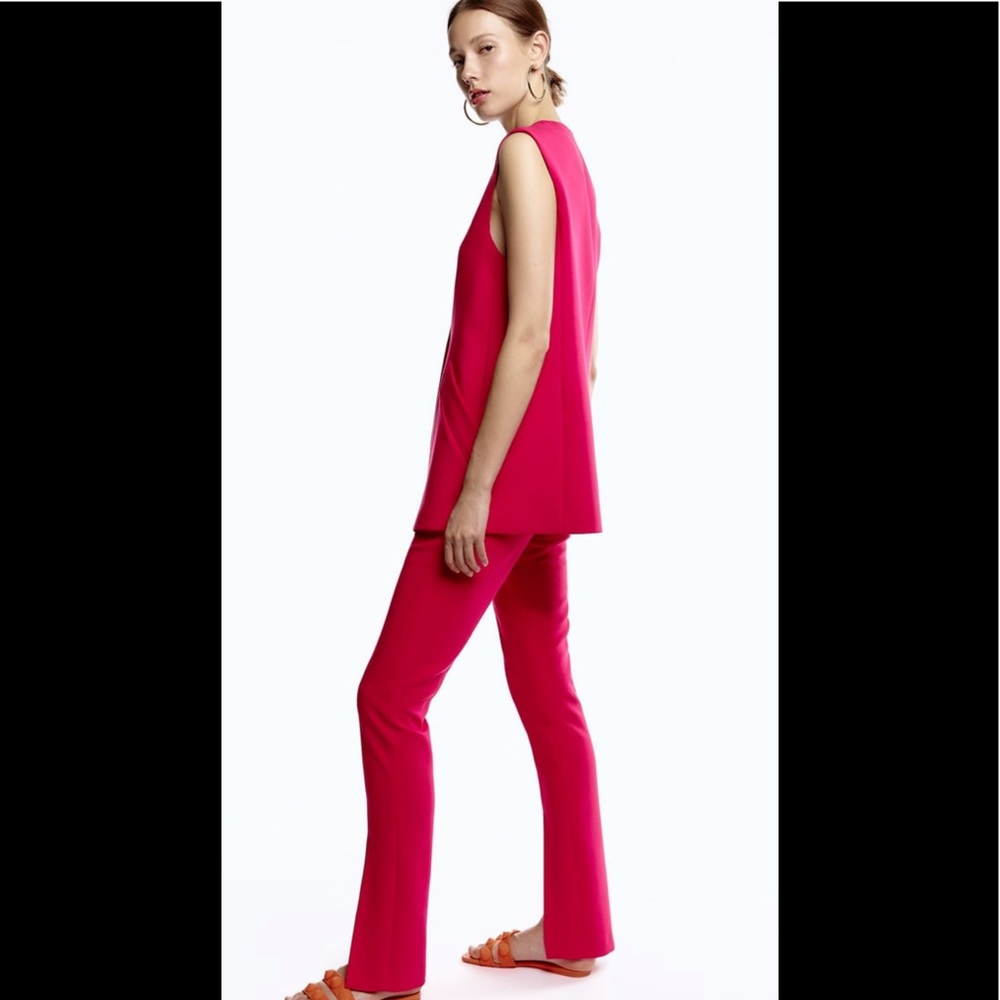 Zara long buttoned vest style dress - Picture 3 of 8